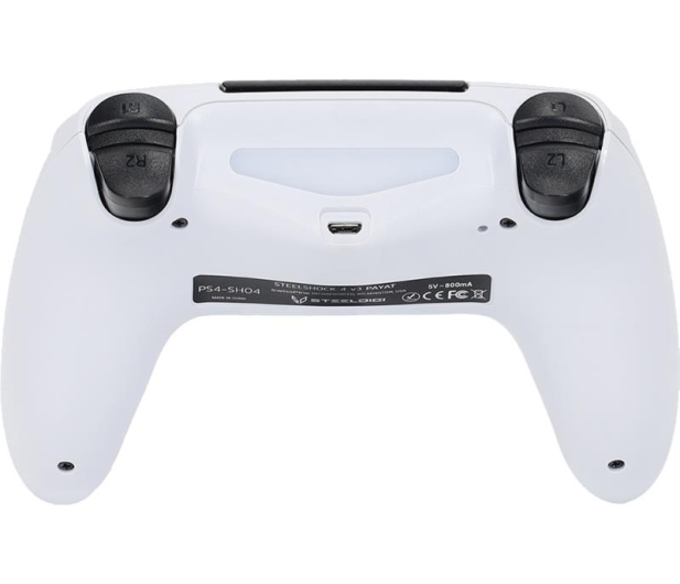 STEELDIGI Kontroler STEELSHOCK v3 Payat PS4 biały - 1086875 - zdjęcie 4